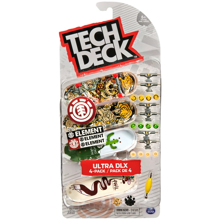 Tech Deck Ultra DLX 4 Pack Element