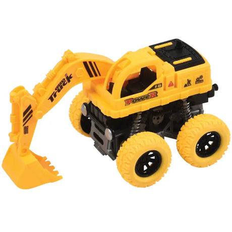 Friction Powered Construction Vehicles