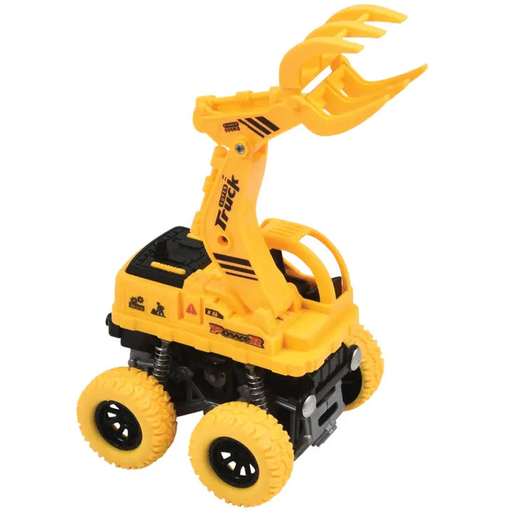 Friction Powered Construction Vehicles