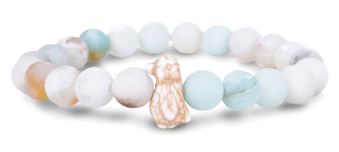 Fahlo Bracelet Penguin Sky Stone