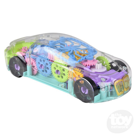 Light-Up Transparent Car 8"