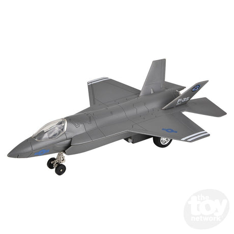 Die-Cast Pull Back F-35 Plane