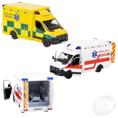 Diecast Mercedes-Benz Sprinter Ambulance 5"