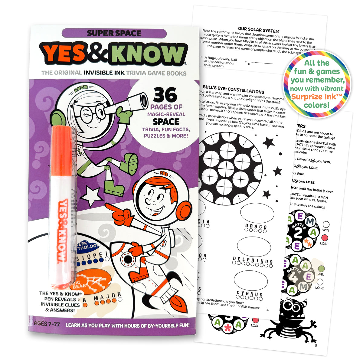 Yes and Know Super Space