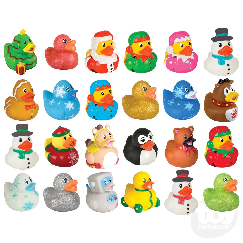 24 Day Rubber Ducky Christmas Advent Calendar