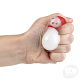 Squish Sticky Snowman Christmas 2.25"