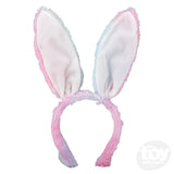 Plush Cotton Candy Bunny Ears