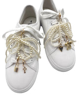 White Pearl Shoe Charms