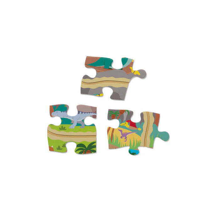 Dinosaur Chase Track Floor Puzzle