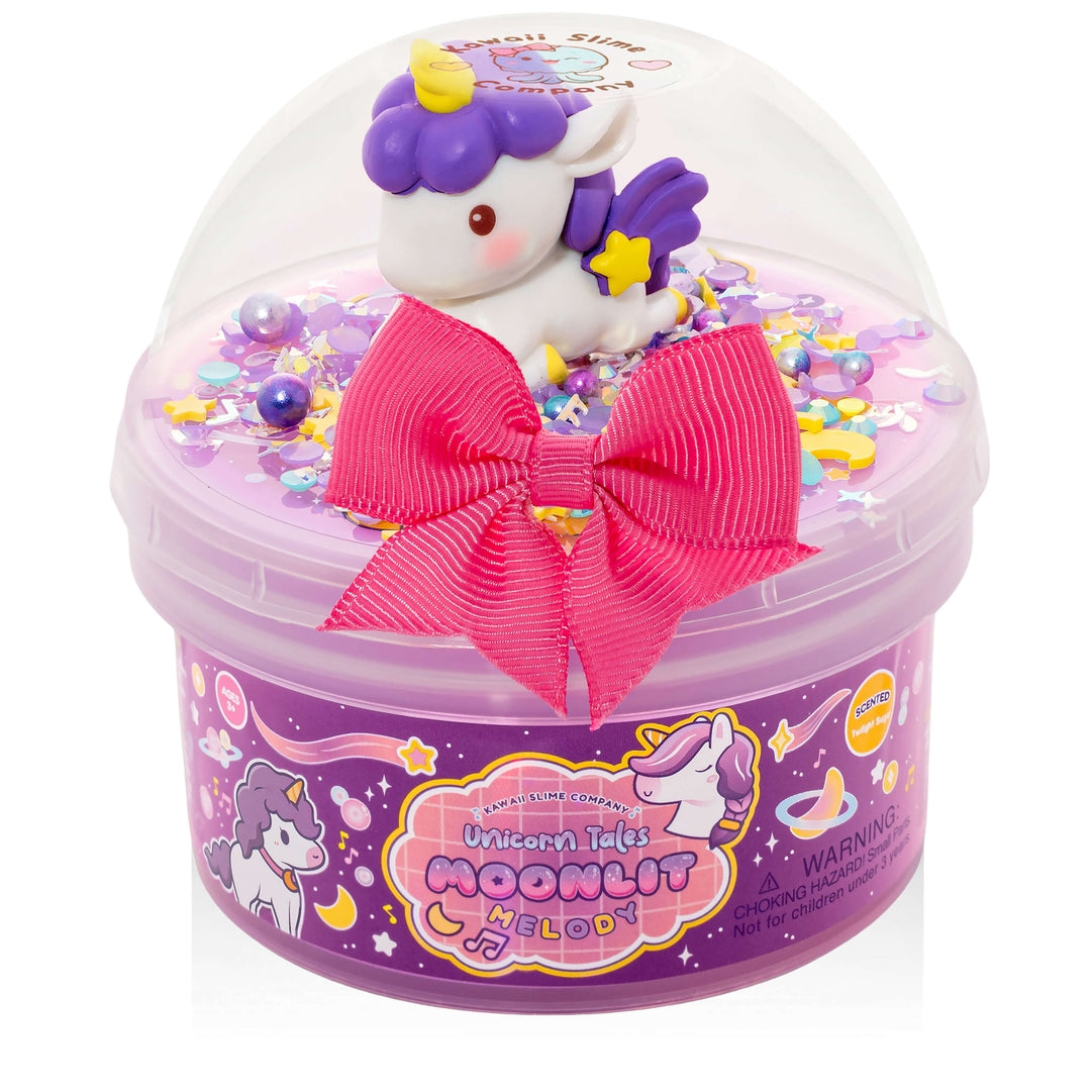 Unicorn Tales Moonlit Melody Butter Signature Dome Kawaii Slime