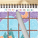 Lifelines Flowart-Dot By Letter - Snowed In Winter