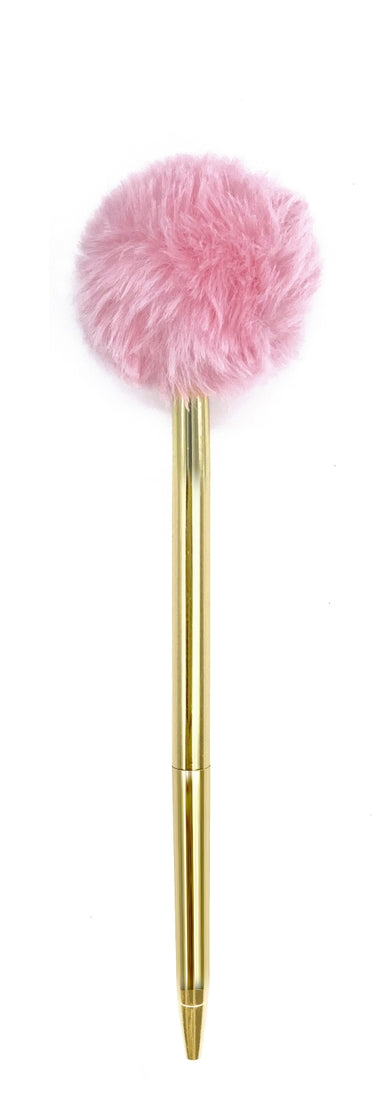Plushest Pom Pom Pen Baby Pink