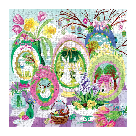 Windows To Spring 500 Foil Piece Puzzle