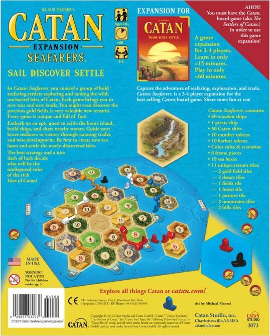 Catan Expansion: Seafarers