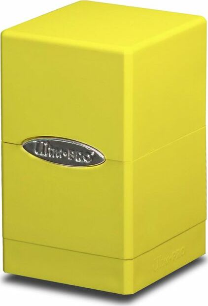 Deck Box: Satin Tower: Bright Yellow