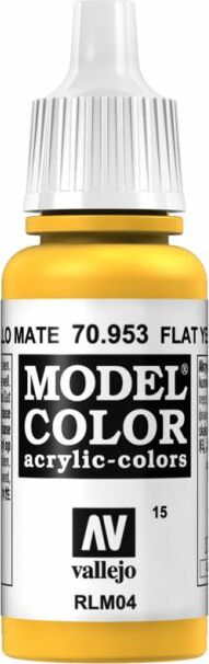 MC: Matt: Flat Yellow 17ml