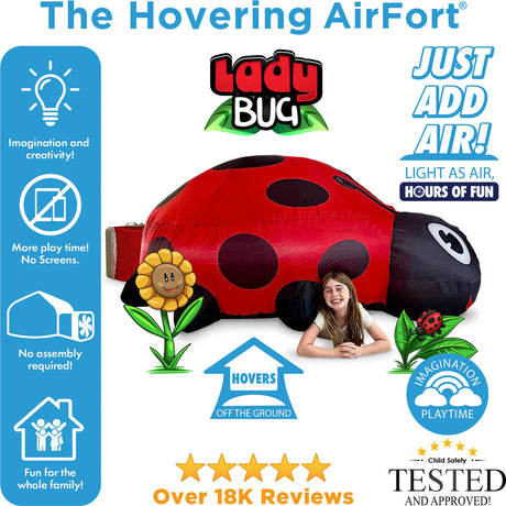The Original AirFort - Ladybug