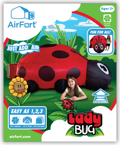 The Original AirFort - Ladybug