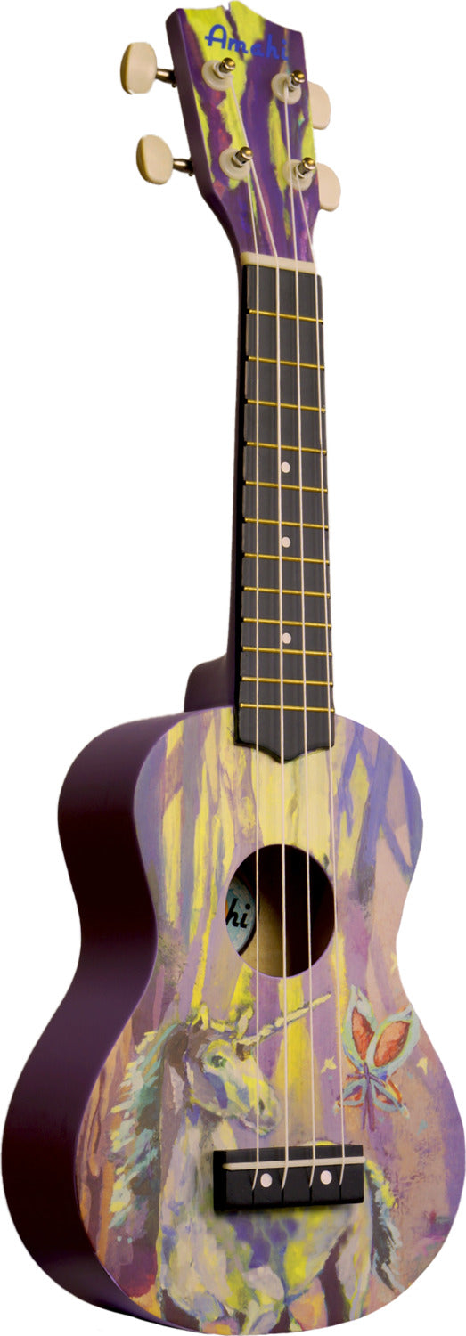 Amahi Ukuleles, Enchanted Forest (Limited Edition) - Soprano