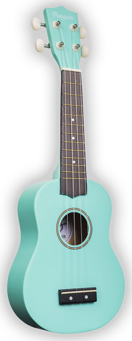  Penguin Tropical Ukulele, Soprano (Light Blue)
