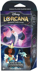 Lorcana TCG Rise of the Floodborn Starter Deck: Amethyst/Steel