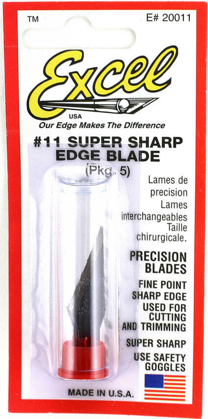 Excel #11 Double Honed Replacement Blades (5)