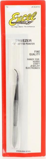 Excel 4-1/2" Curved Tweezer