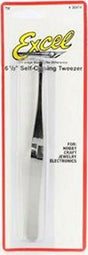 Excel SS Tweezer,6-1/2" Self Close