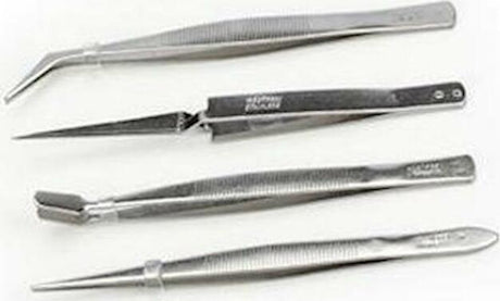 Excel Hobby Tweezers (4) with Pouch
