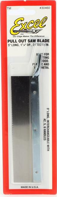 Excel 1-1/4x5" Pull-Out Saw Blade (24TPI)