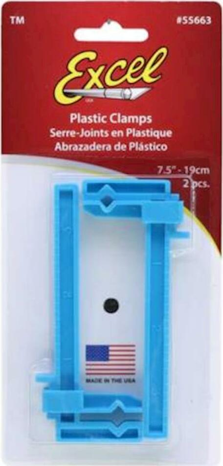 Excel 1"x3-1/2" Small Clamps (2)