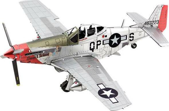 Fascinations Metal Earth P-51D Mustang 3D Metal Model Kit