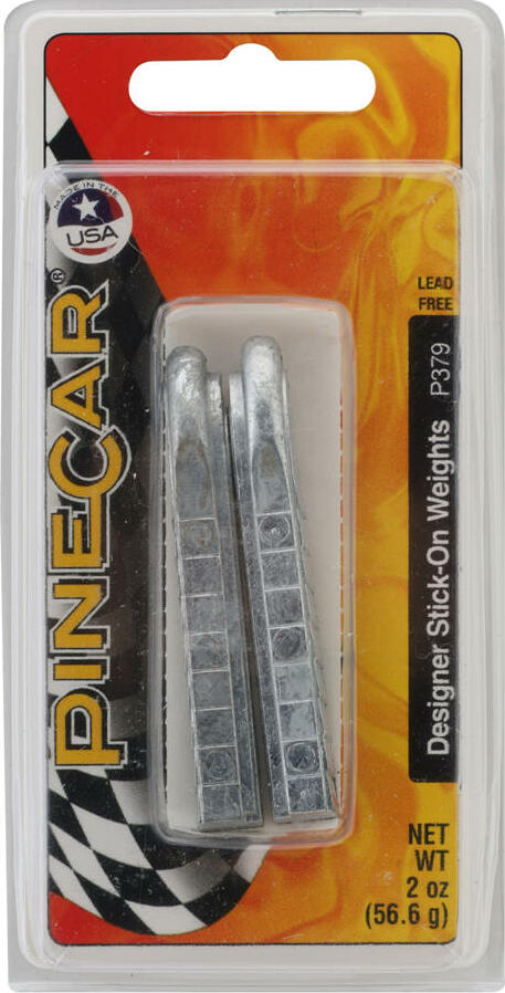 PineCar Stick-On Designer Weights,2oz