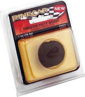 PineCar Tungsten Putty, 1 oz.