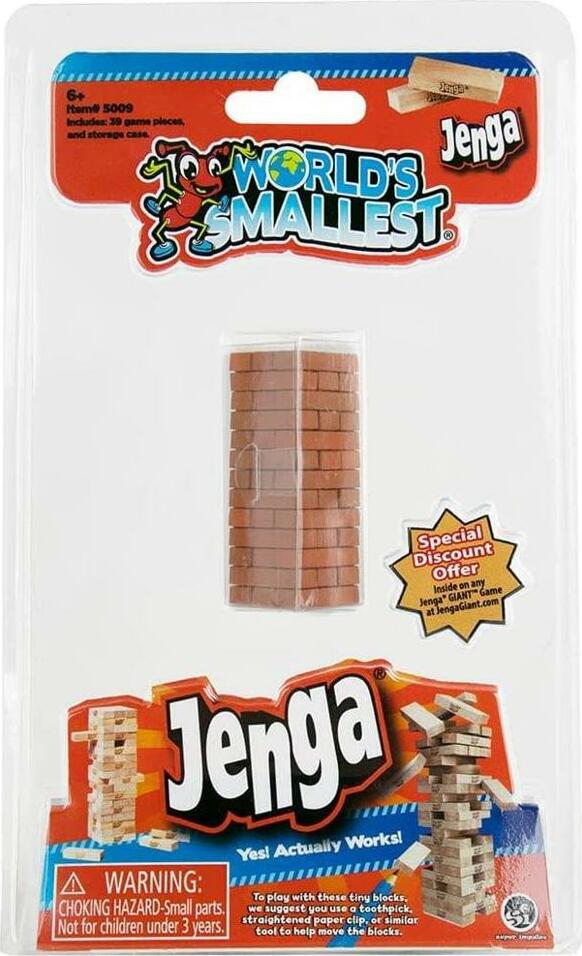 Super Impulse Worlds Smallest Jenga