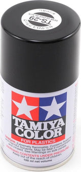 Tamiya TS-29 Semi-Gloss Black Lacquer Spray Paint (100ml)