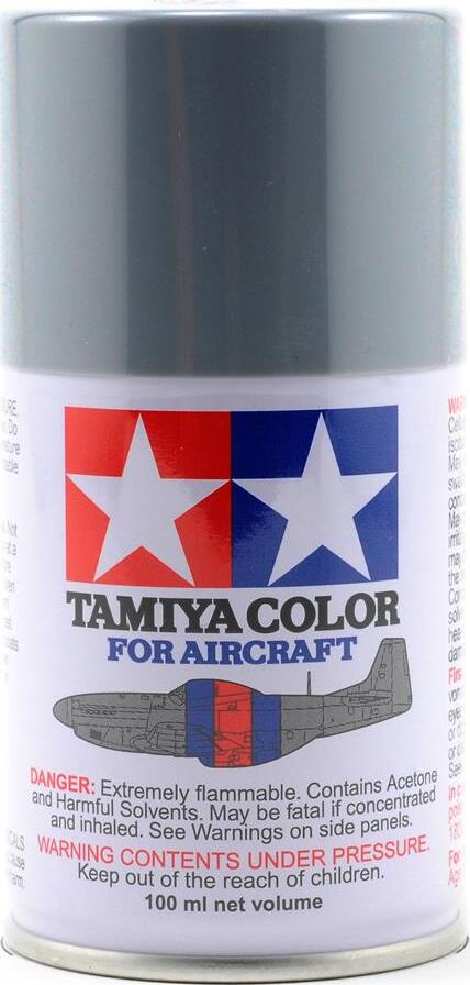 Tamiya AS-28 Medium Grey Aircraft Lacquer Spray Paint (100ml)