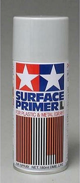 Tamiya Grey Surface Primer Spray Paint (180ml)