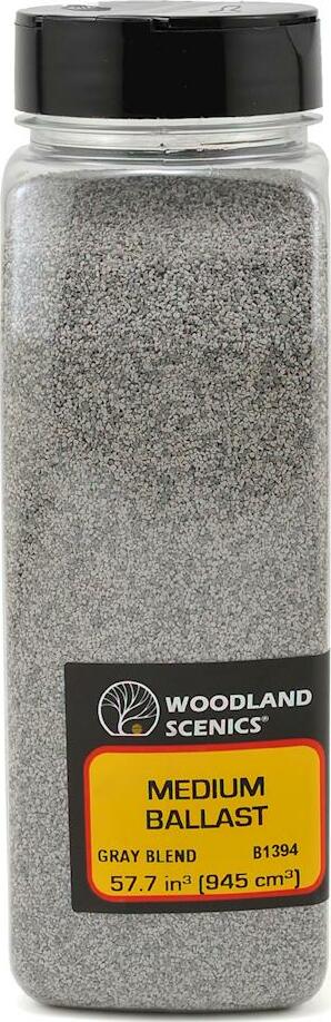 Woodland Scenics Ballast Shaker (Medium) (Grey)