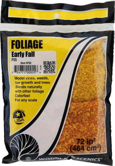 Woodland Scenics Foliage Bag, Early Fall/90.7 sq. in.