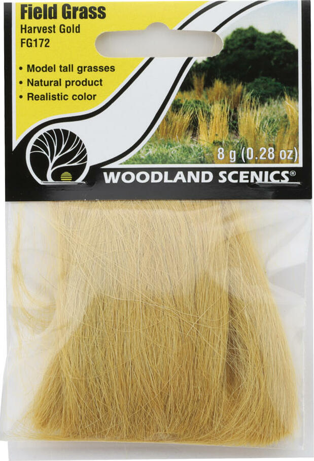 Woodland Scenics Field Grass, Harvest Gold/8g