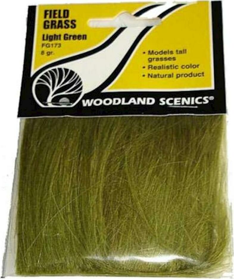 Woodland Scenics Field Grass, Light Green/8g