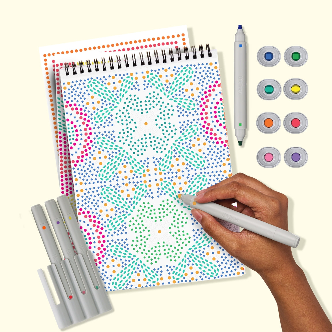 Lifelines Flowart Mosaic Designs Mediterranean