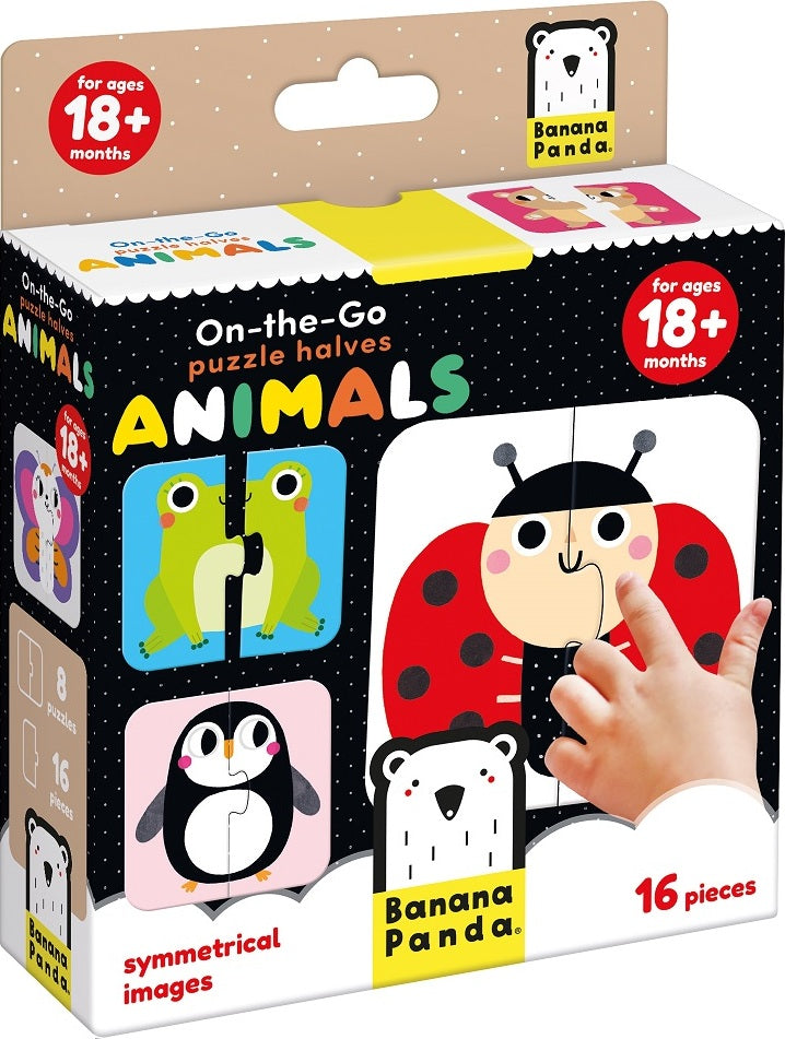 On-the-Go Puzzle Halves Animals