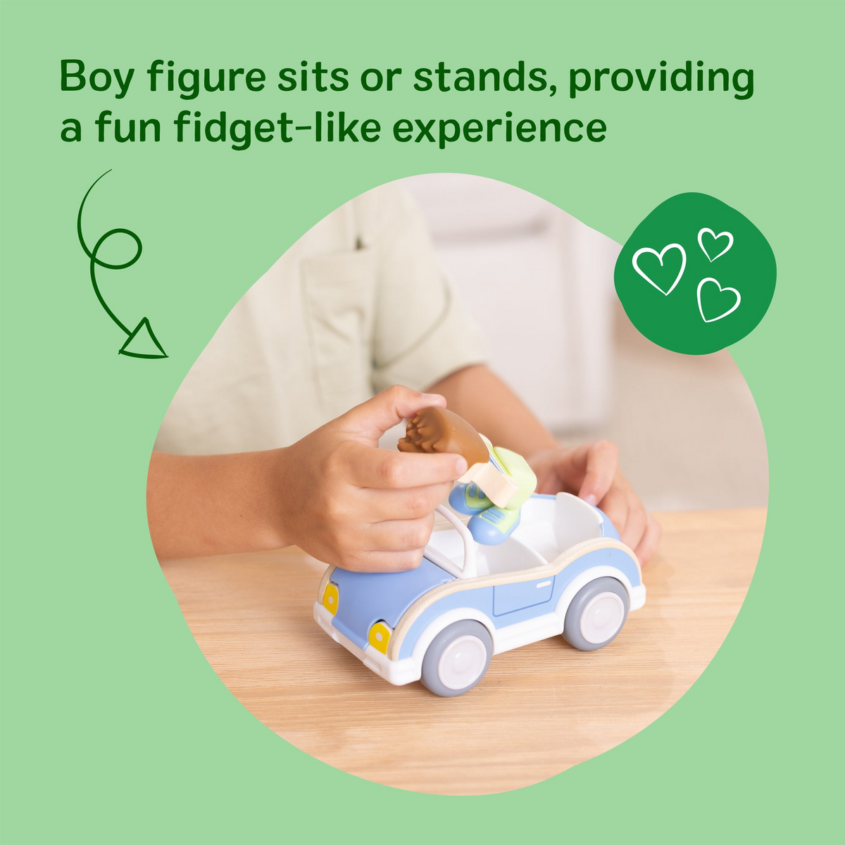 Cheery Lane Car and Play Figure - Boy