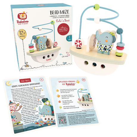 Bababoo Lolo's Boat Bead Maze