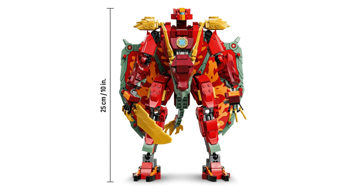 LEGO Ninjago 71868 Wyldfyre's Transforming Dragon Mech