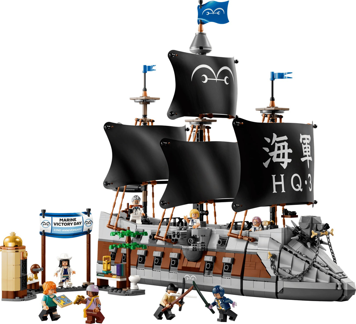LEGO One Piece 75646 Garps Marine Battleship