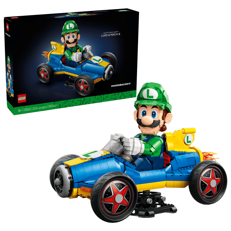 LEGO Mario 72050 Luigi & Mach 8