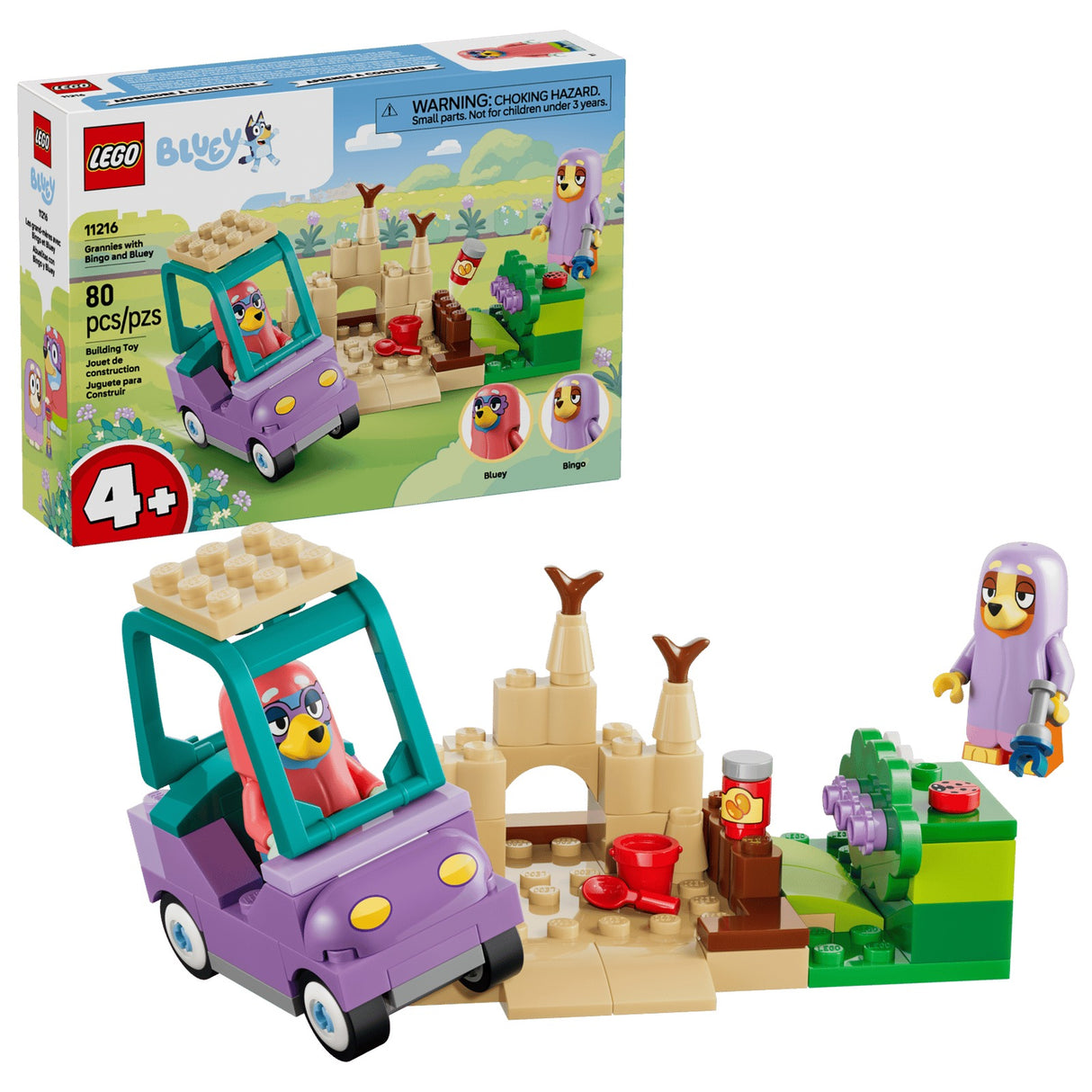 LEGO Bluey 11216 Grannies with Bingo and Bluey